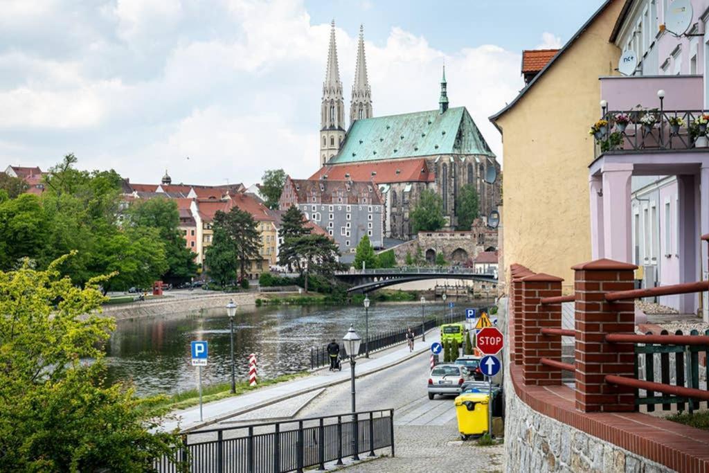 Blick Apartments - Riverview Soft Loft Zgorzelec Bagian luar foto
